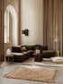 Amass Long Pile Rug / 140x140cm